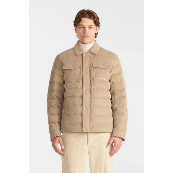 Mackage Cohen-CDY Corduroy Jacket in Light Camel