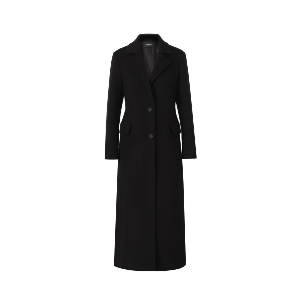 mackage corazon semi-fitted wool coat