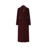 mackage corazon semi-fitted wool coat