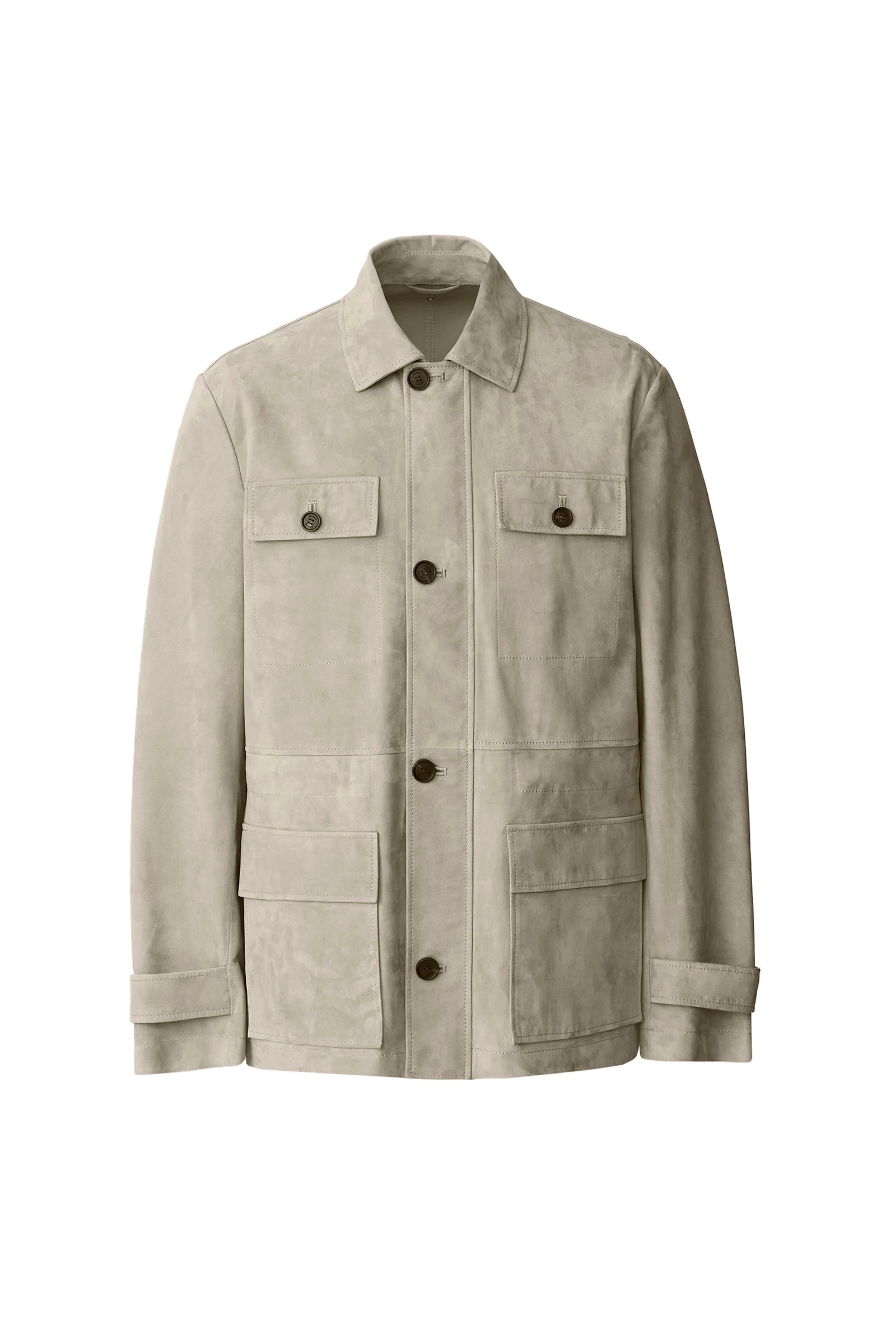Mackage Danny-SU Suede Safari Jacket in Taupe Mackage Danny-SU Suede Safari Jacket in Taupe