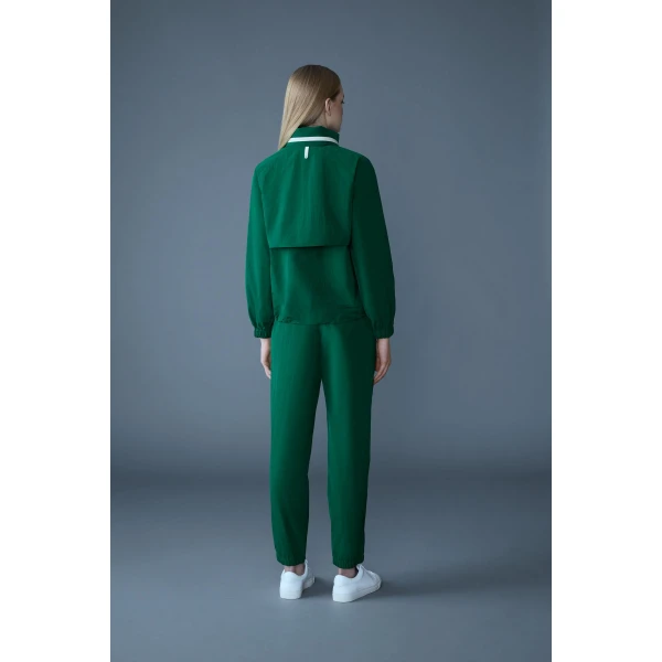 Mackage Devorah Seam-Sealed Rain Jacket in Leaf Green