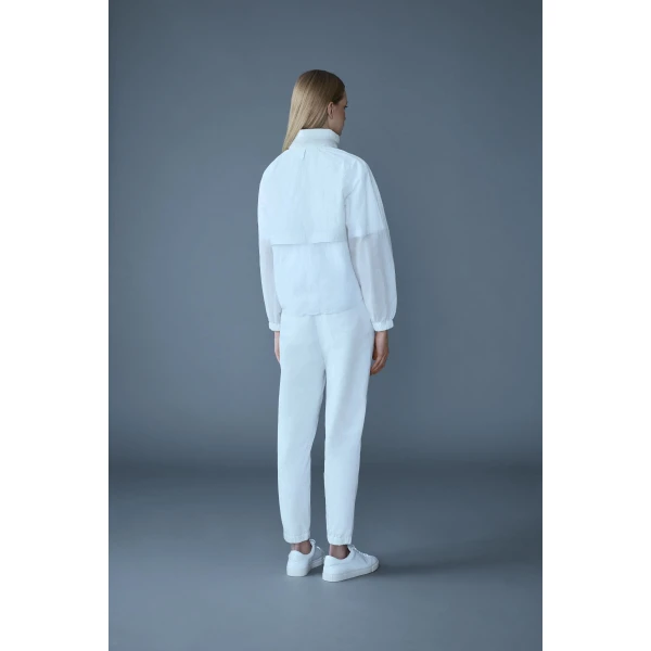 Mackage Devorah Seam-Sealed Rain Jacket in White