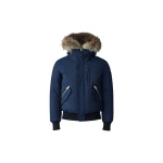 Mackage Dixon-F 2-In-1 Nordic Tech Down Bomber in Navy