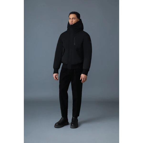 Mackage Dixon-NFR 2-In-1 Down Bomber Jacket in Black