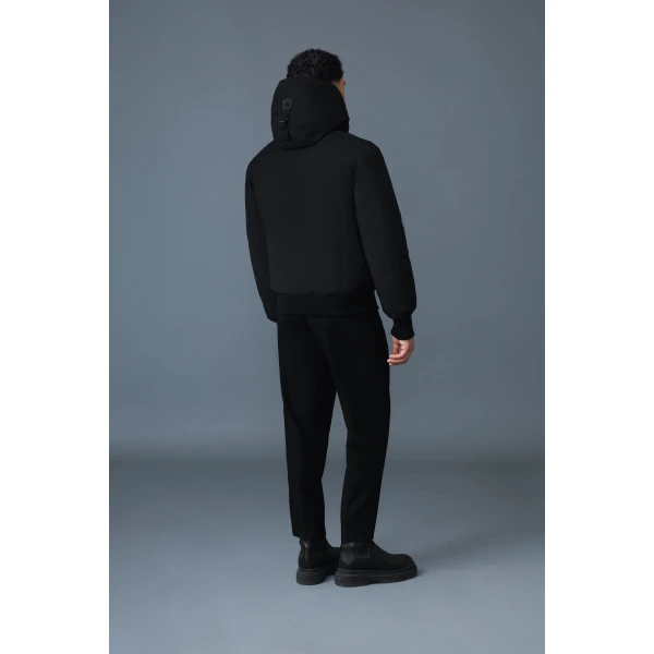 Mackage Dixon-NFR 2-In-1 Down Bomber Jacket in Black