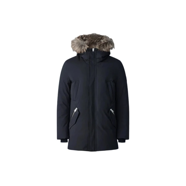 Edward-F 2-In-1 Down Parka in Black