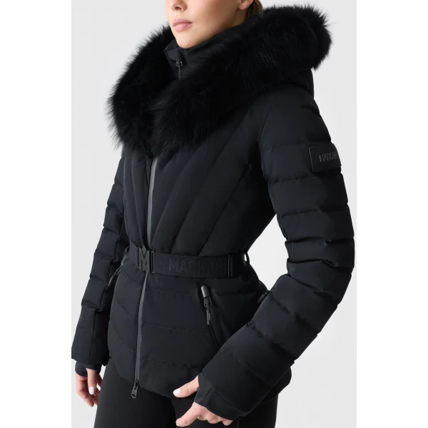 Mackage Elita-ZR Down Ski Jacket in Black