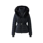 Mackage Elita-ZR Down Ski Jacket in Black
