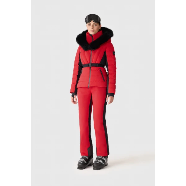 Mackage Elita-ZR Down Ski Jacket in Red