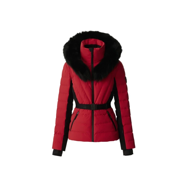 Mackage Elita-ZR Down Ski Jacket in Red