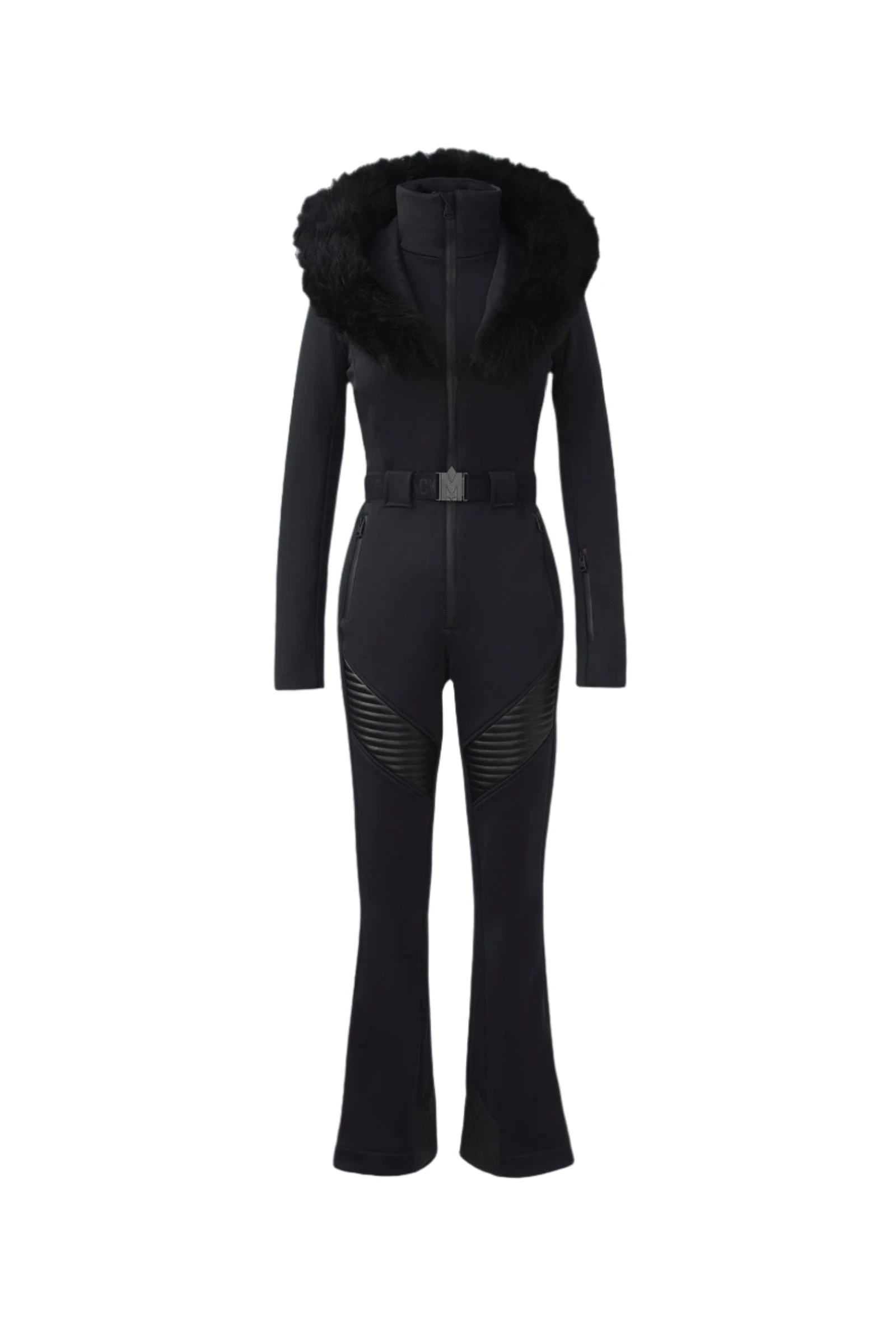 Mackage Elle-ZR Bonded Fleece Ski Suit in Black Mackage Elle-ZR Bonded Fleece Ski Suit in Black