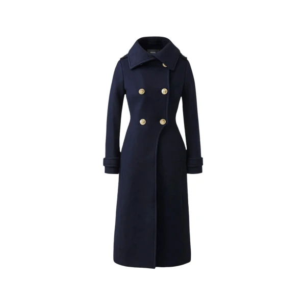 mackage elodie-r double face wool tailored coat