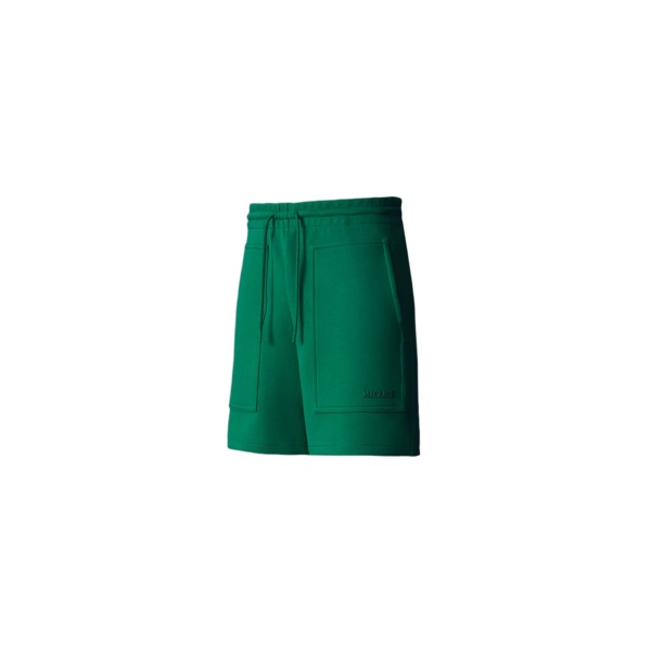 Mackage Elwood-R Double-Face Jersey Shorts in Leaf Green