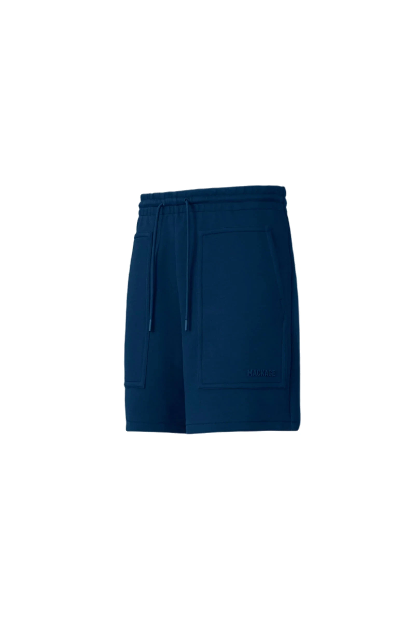 Mackage Elwood-R Double-Face Jersey Shorts in Tide Mackage Elwood-R Double-Face Jersey Shorts in Tide