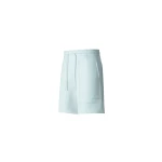Mackage Elwood-R Double-Face Jersey Shorts in White