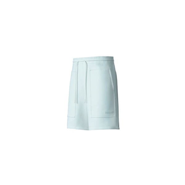 Mackage Elwood-R Double-Face Jersey Shorts in White