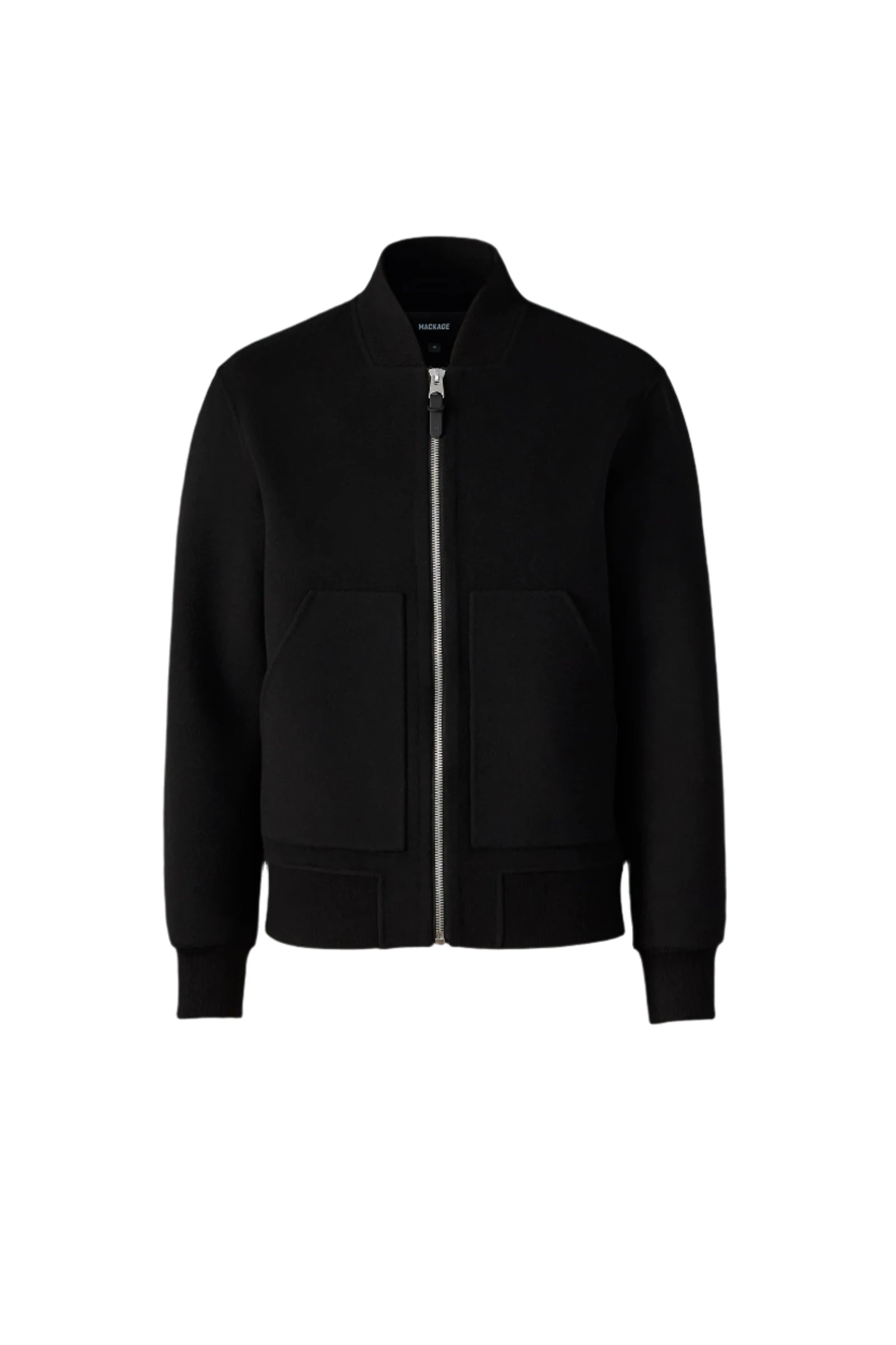 Mackage Emilio-W Wool Bomber Jacket in Black Mackage Emilio-W Wool Bomber Jacket in Black