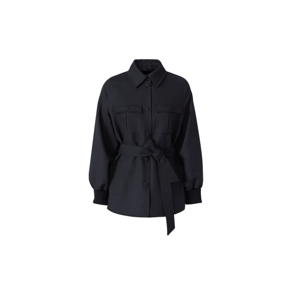 mackage eugenia wool gabardine jacket