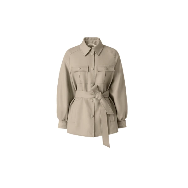 mackage eugenia wool gabardine jacket