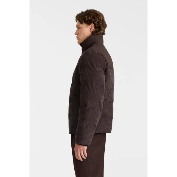 Mackage Everett-CDY Down Corduroy Jacket in Coffee
