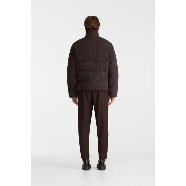Mackage Everett-CDY Down Corduroy Jacket in Coffee