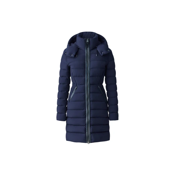 Mackage Farren Agile-360 Down Coat in Navy