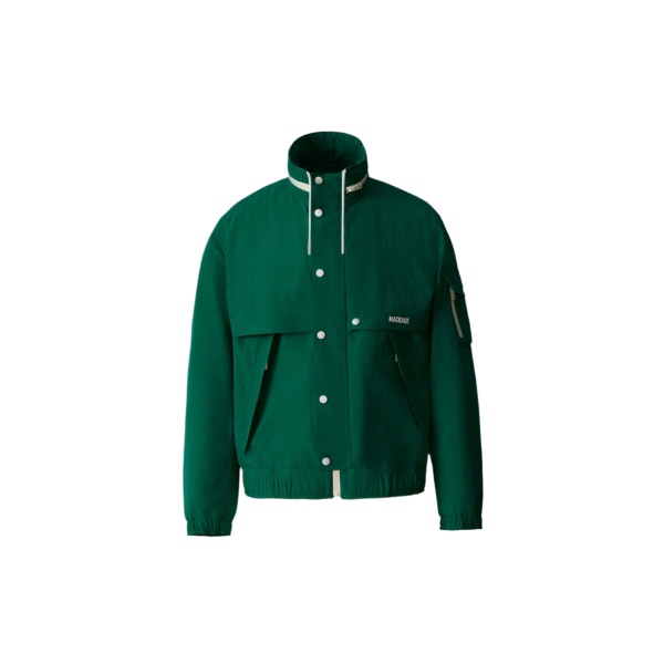 Mackage Garrett Seam-Sealed Ristop Rain Jacket in Leaf Green