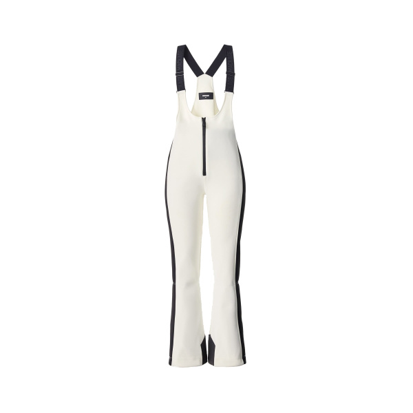 Mackage Gia-R Agile-360 Fitted Ski Suspenders in Off White