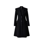 Mackage Gloria Handmade Wool Blend Coat in Black
