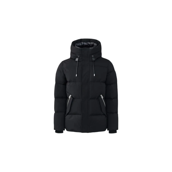 Mackage Graydon 2-In-1 Nordic Tech Heavy Down Jacket in Black