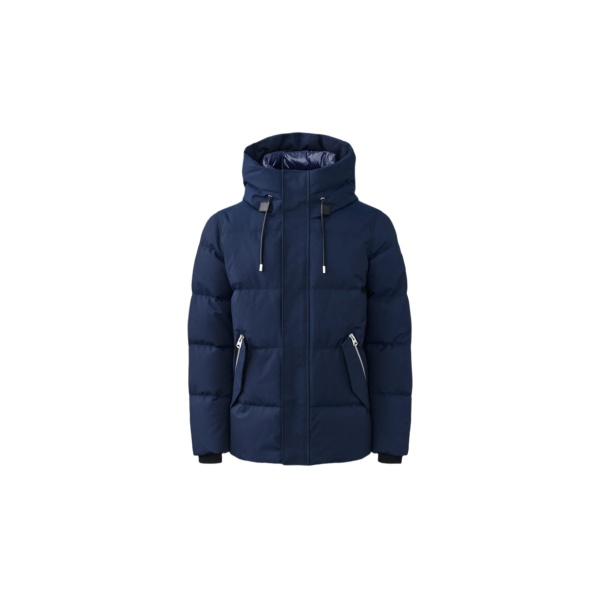 Mackage Graydon 2-In-1 Nordic Tech Heavy Down Jacket in Navy