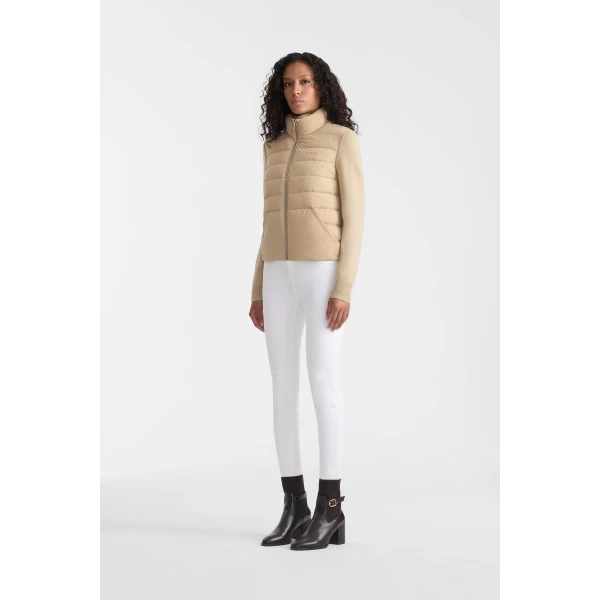 gretel hybrid down jacket light camel
