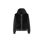 Mackage Gwendal Reversible Faux Fur Hoodie in Black