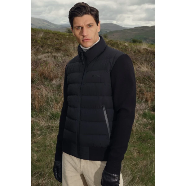 Mackage Haney-CITY Hybrid Light Down Jacket in Black
