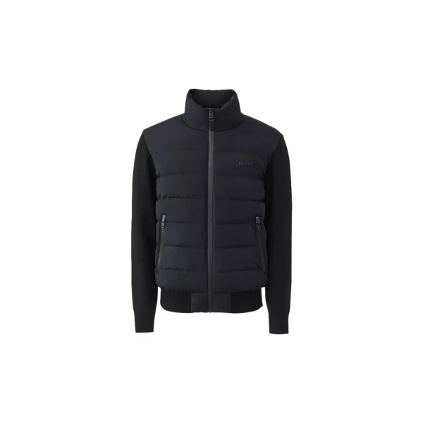 Haney-CITY Hybrid Light Down Jacket in Black