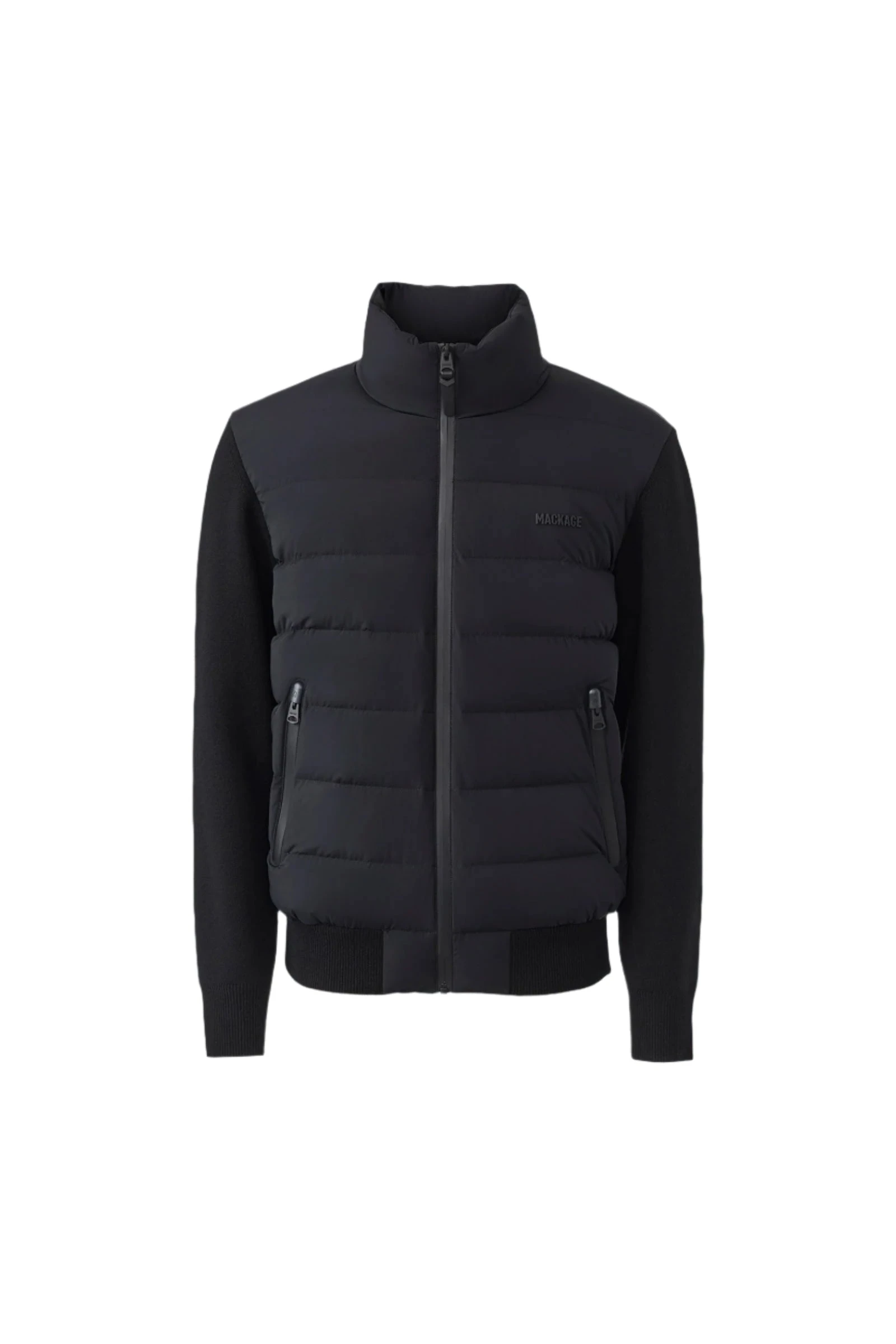 Mackage Haney-CITY Hybrid Light Down Jacket in Black Mackage Haney-CITY Hybrid Light Down Jacket in Black