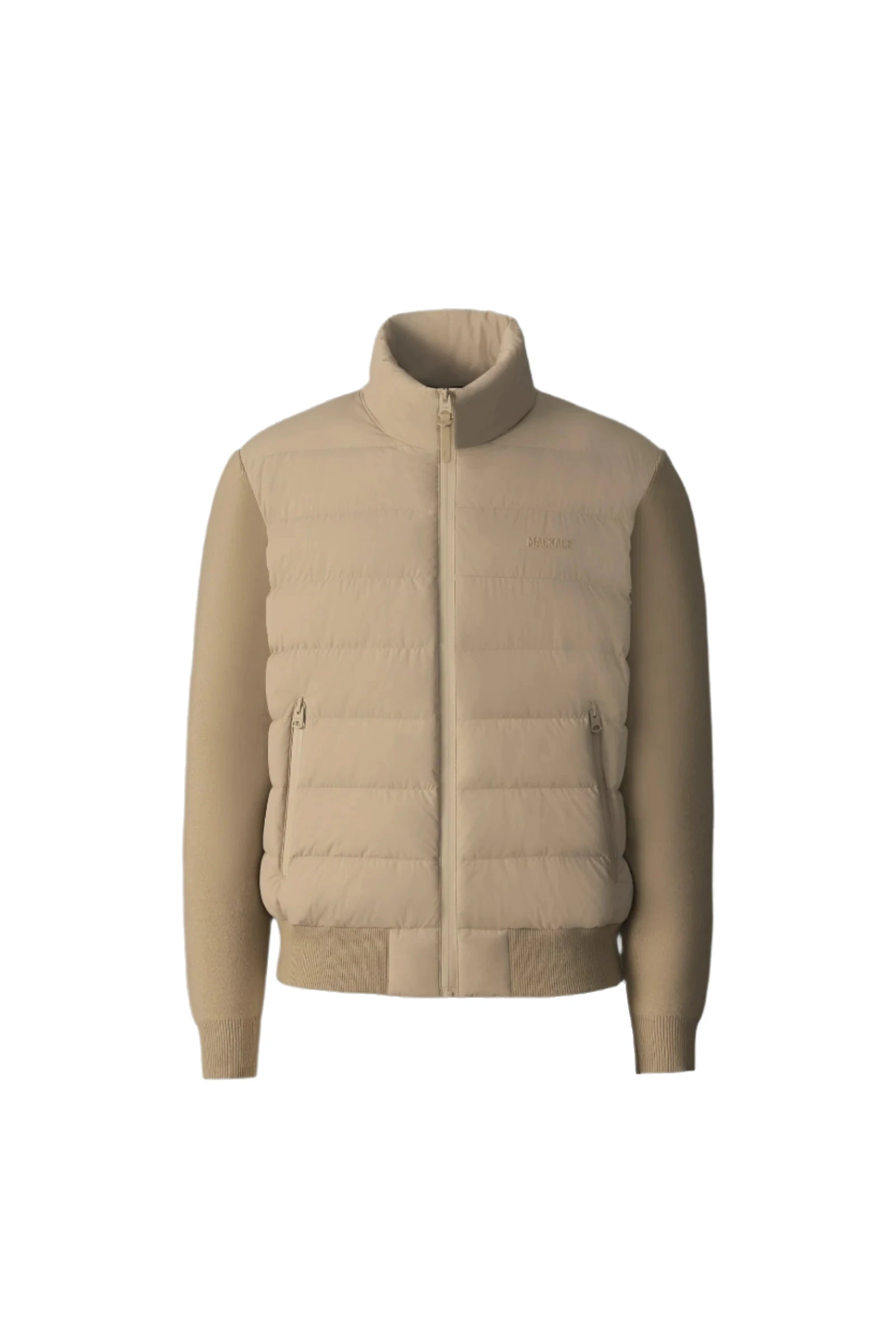 Mackage Haney-CITY Hybrid Light Down Jacket in Light Camel Mackage Haney-CITY Hybrid Light Down Jacket in Light Camel