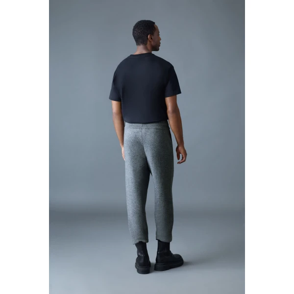 Mackage Harrison-Z Cashmere-Blend Sweatpants in Carbon Mix
