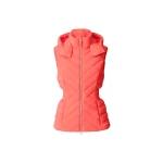 Mackage Hoshi Light Down Hooded Vest in Papaya Mackage Hoshi Light Down Hooded Vest in Papaya