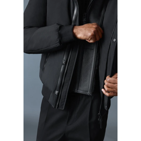 Mackage Iker 2-In-1 Down Bomber in Black