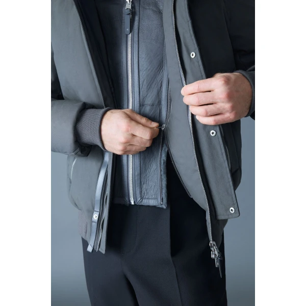 Mackage Iker 2-In-1 Down Bomber in Carbon