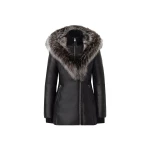 mackage ingrid-x leather down jacket