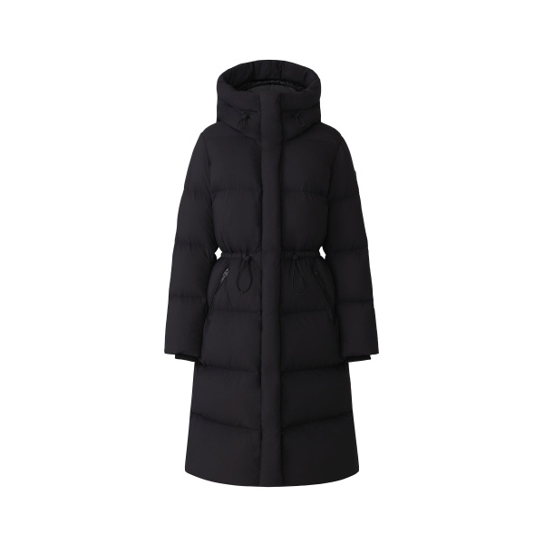 mackage ishani-sc soft crinkle long jacket