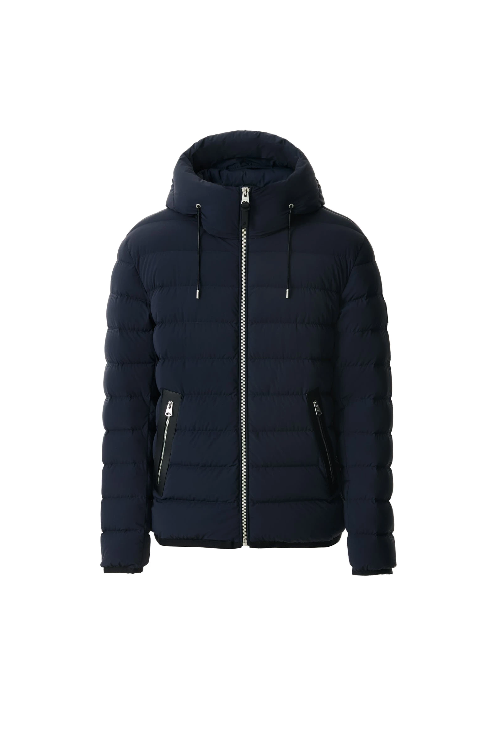 Mackage Jack-Z Agile-360 Stretch Light Down Jacket in Navy Mackage Jack-Z Agile-360 Stretch Light Down Jacket in Navy