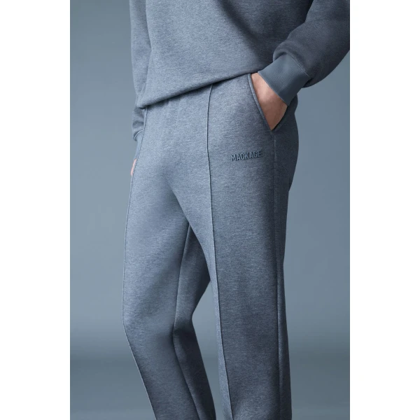 Mackage Jamil-R Double-Face Jersey Sweatpants in Carbon Mix
