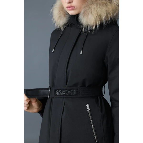 Mackage Jeni-F 2-In-1 Down Parka in Black