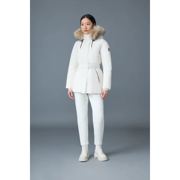 Mackage Jeni-F 2-In-1 Down Parka in Cream