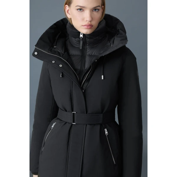 Mackage Jeni-NF 2-In-1 Down Parka in Black