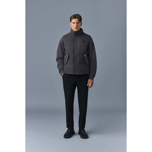 Mackage Joseph Nordic Tech Down Vest in Carbon