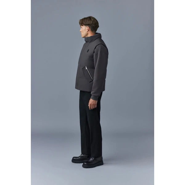 Mackage Joseph Nordic Tech Down Vest in Carbon